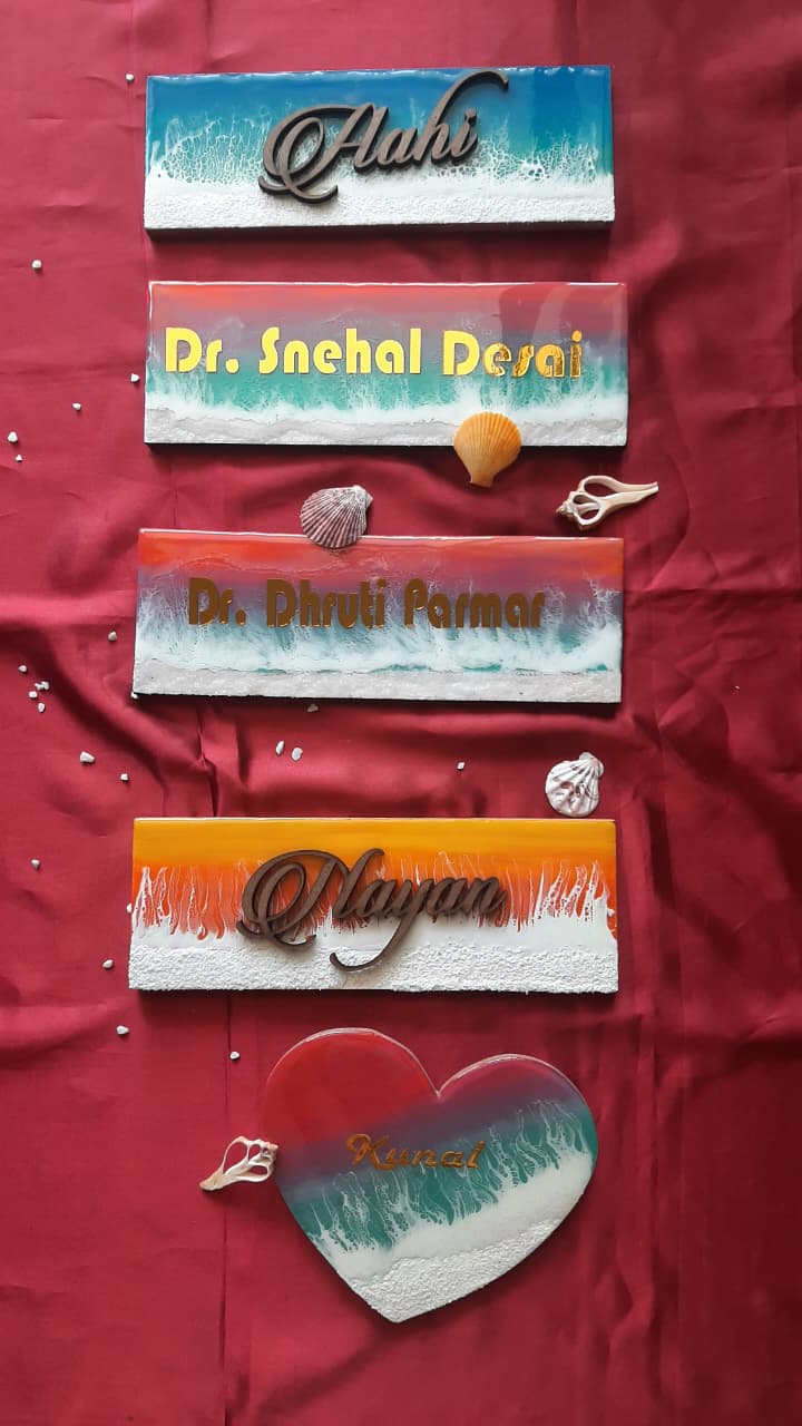 Student Resin Art