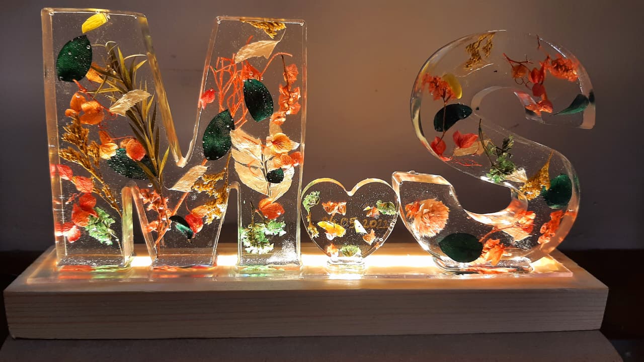 Student Resin Art
