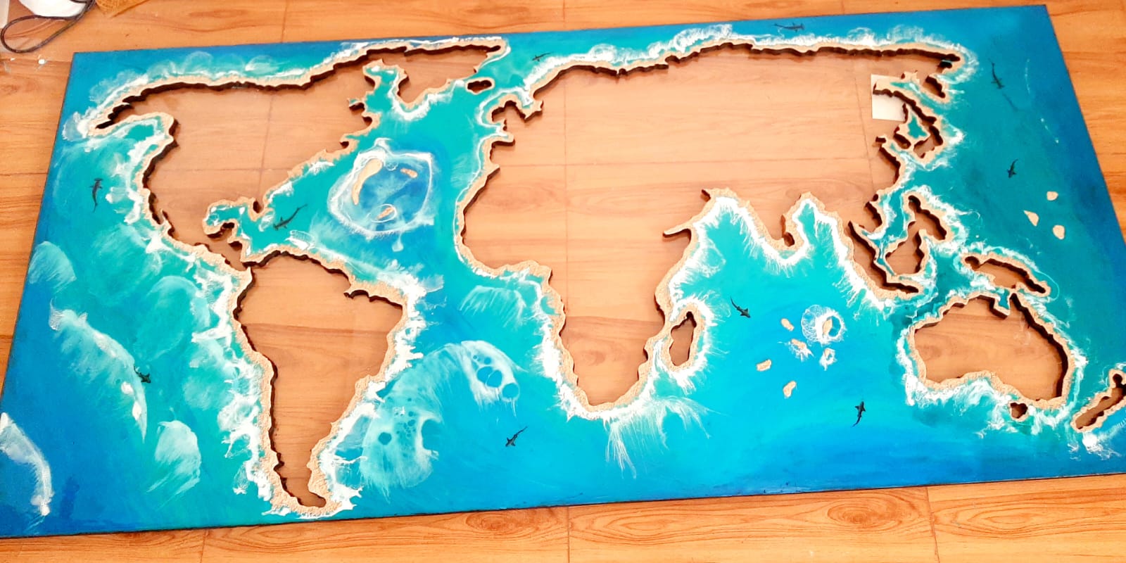 Student Resin Art
