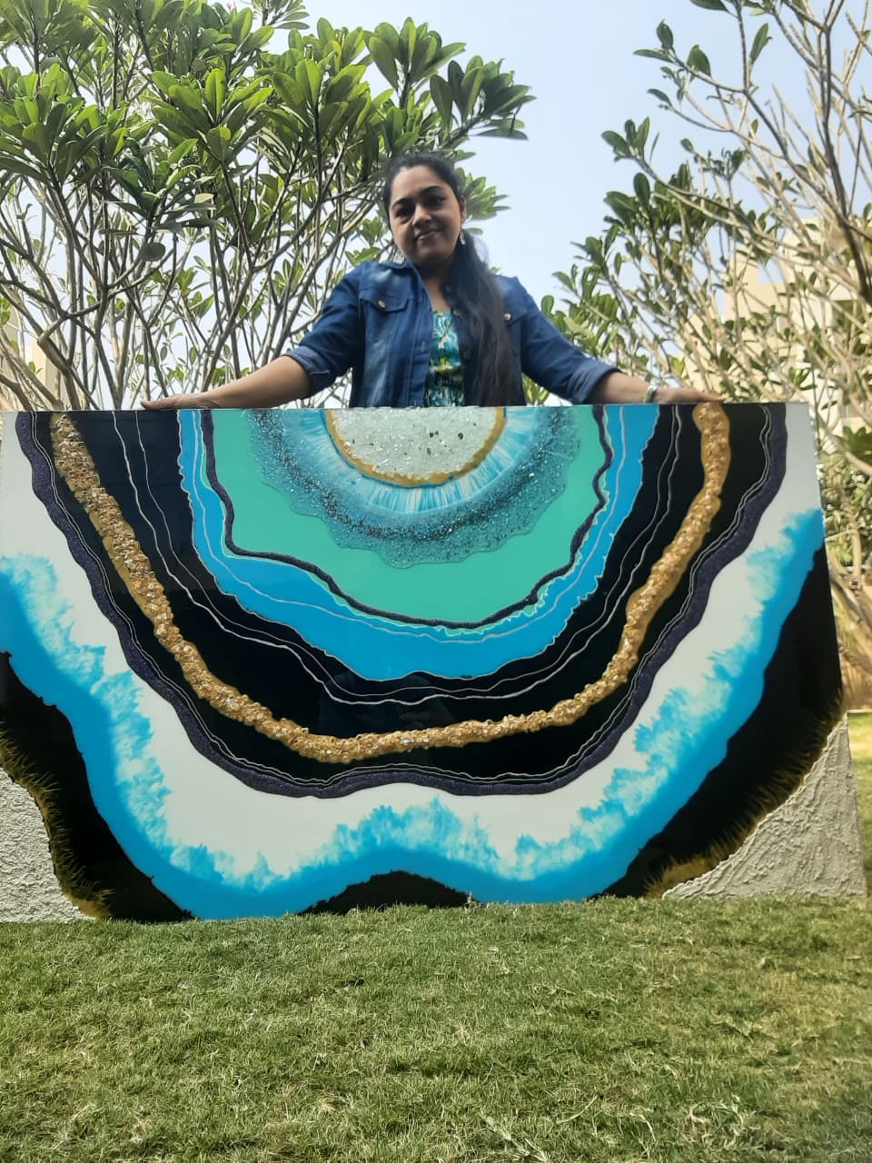 Student Resin Art