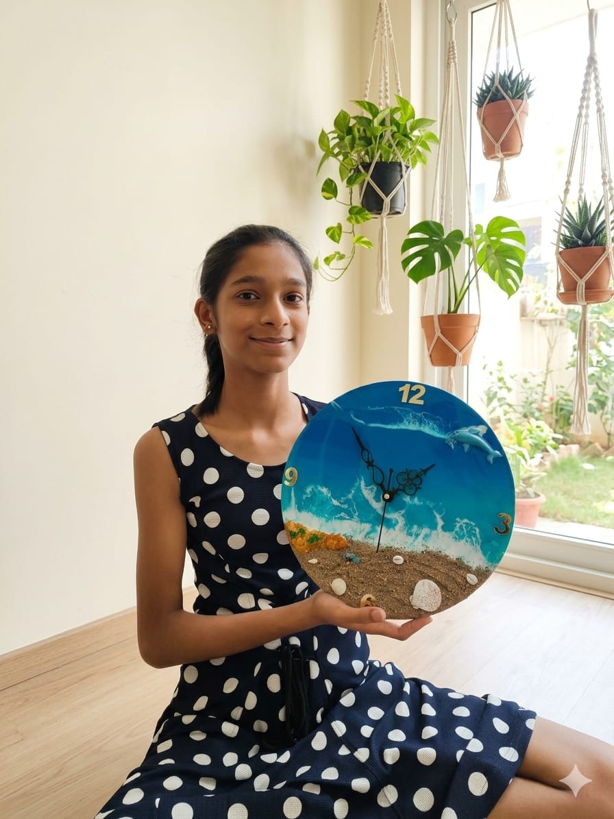 Student Resin Art