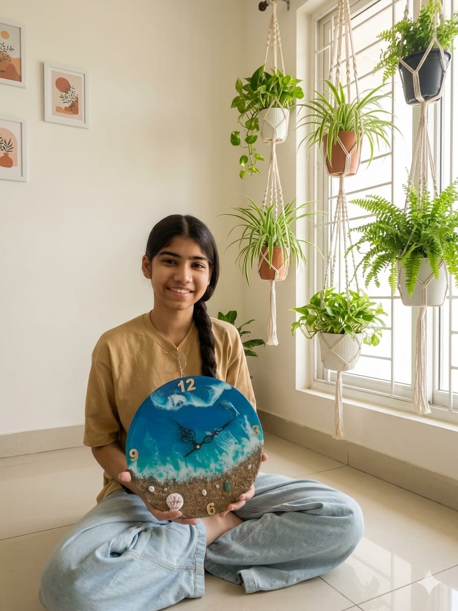 Student Resin Art