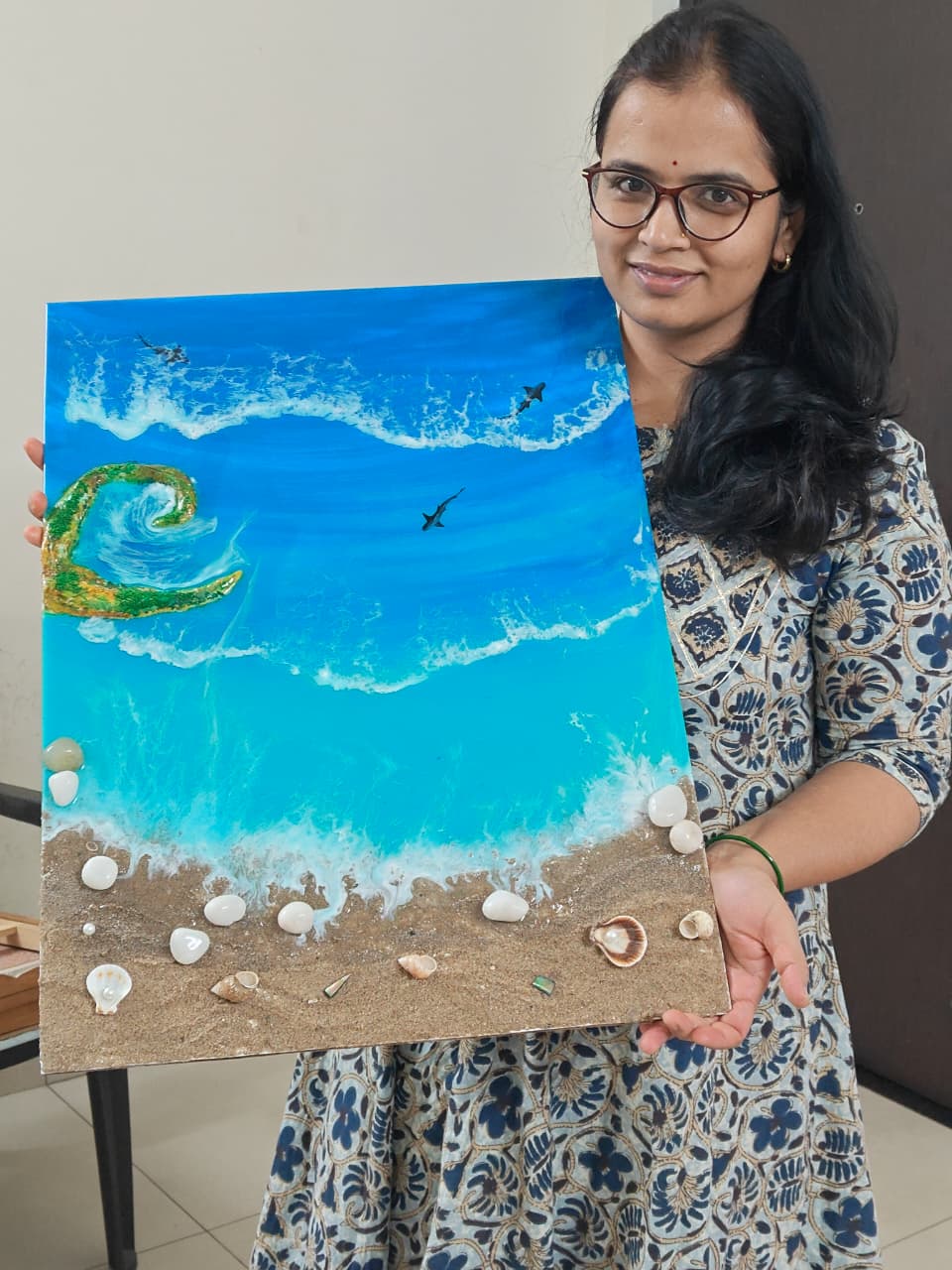 Student Resin Art