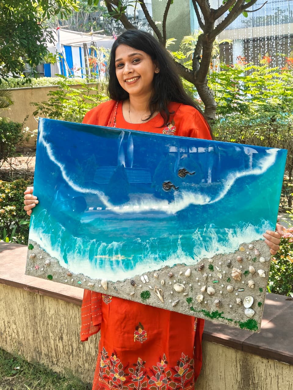 Student Resin Art