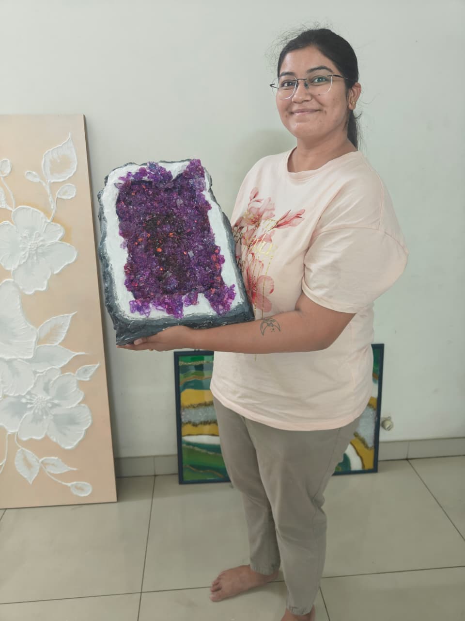 Student Resin Art