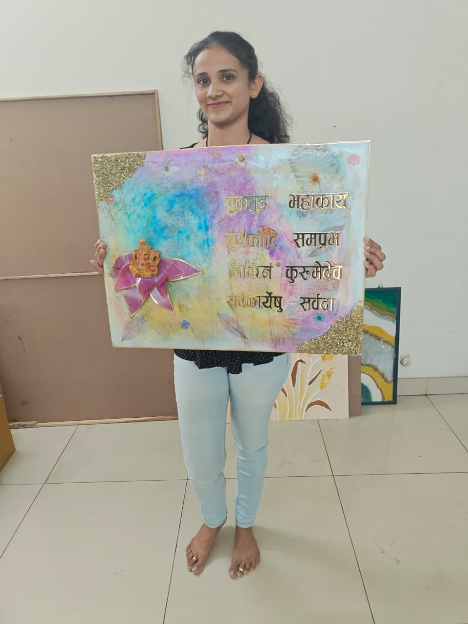 Student Resin Art